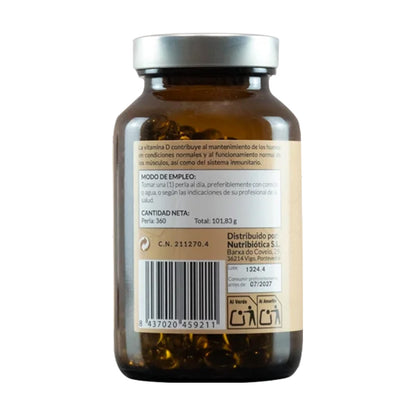 Vitamina D3, Kiroot, 360 capsule