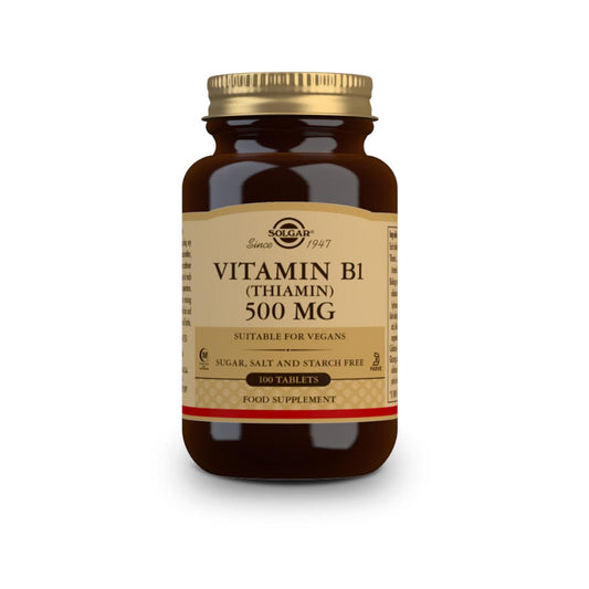 Vitamin B1, 100 tabletter à 500 mg