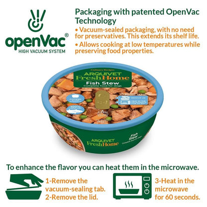 Arquivet Fresh Home Fish Stew Alimento umido al pesce per cani 280 g