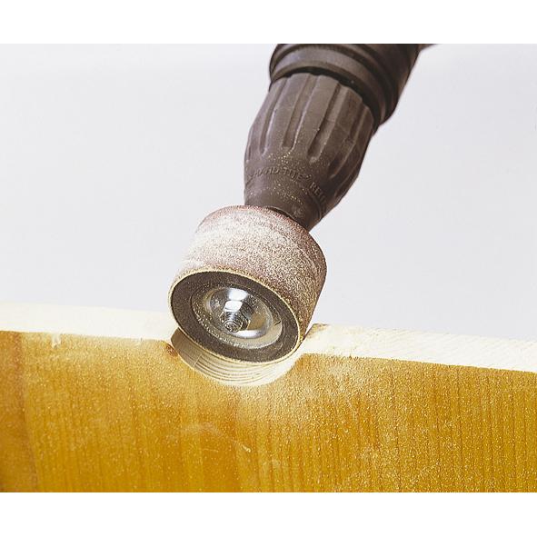 3 schuurbanden GR 80, 150  Ø 45 x 30 mm Wolfcraft 2039000