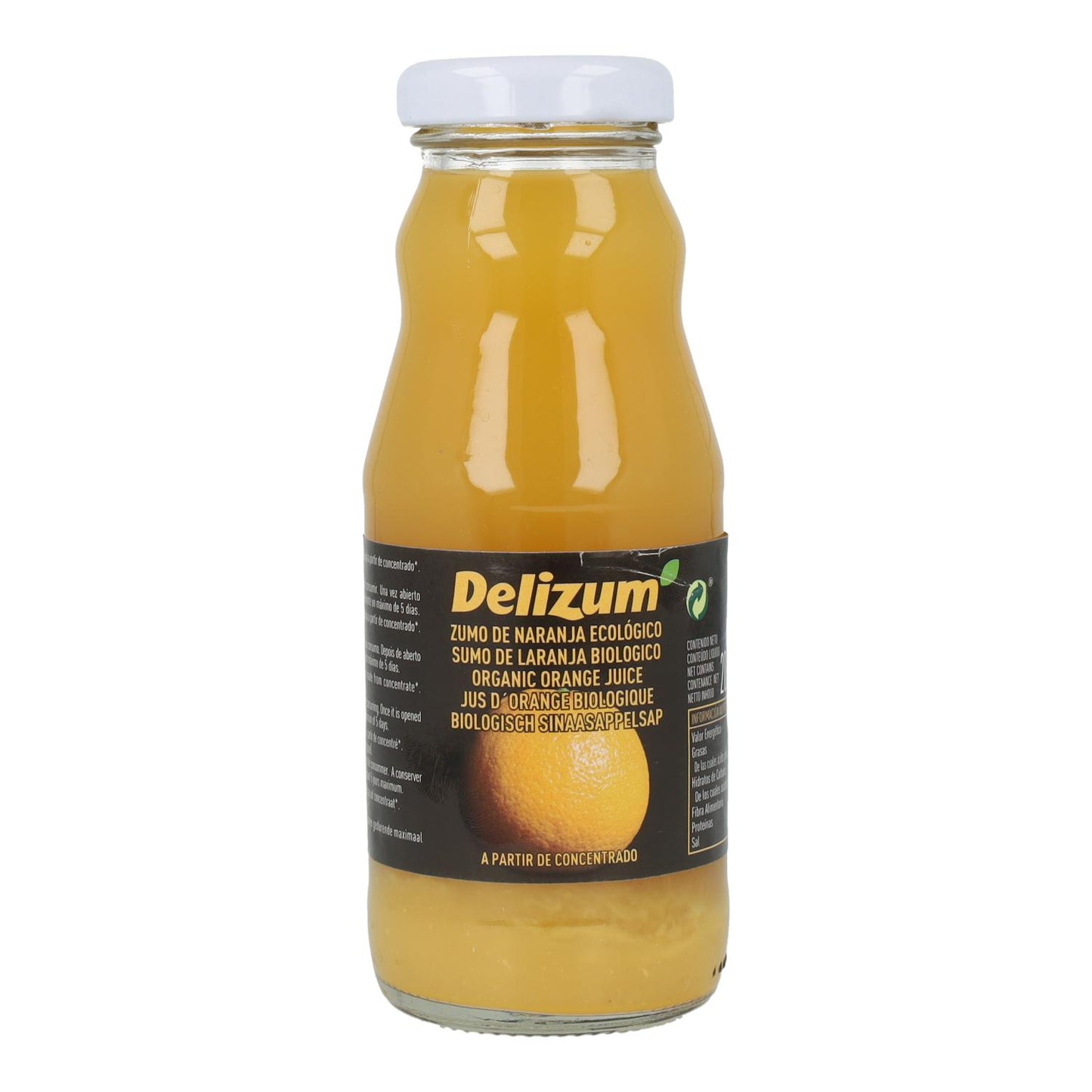 Jus d'orange bio Delizum 200 ml