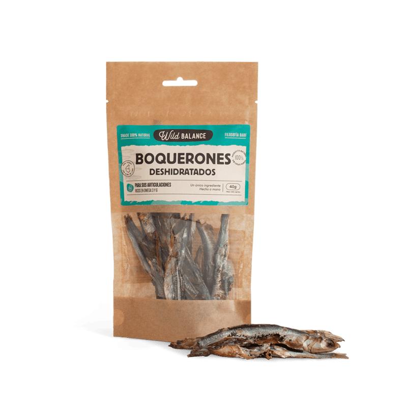 Naturligt mellanmål Wild Balance torkade ansjovisar 40 g