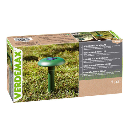 Répulsif solaire contre les taupes et les rongeurs Verdemax