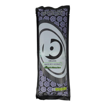 Glutenfreie schwarze Reisnudeln Bio King Soba 250 g