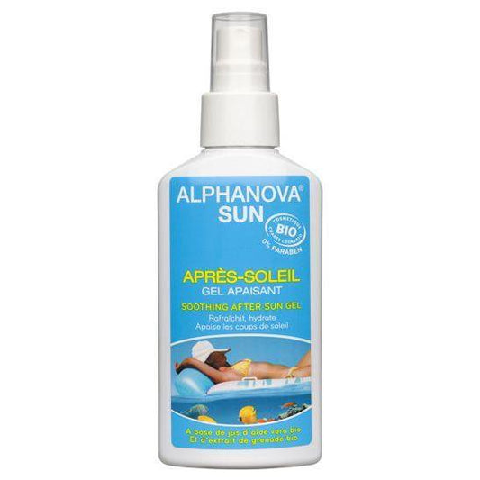 Aftersun Gel Calmante BIO Alphanova 125 ml.
