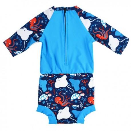 Happy Nappy Combinaison solaire Under the Sea Splash about Happy Nappy Combinaison solaire Under the Sea M