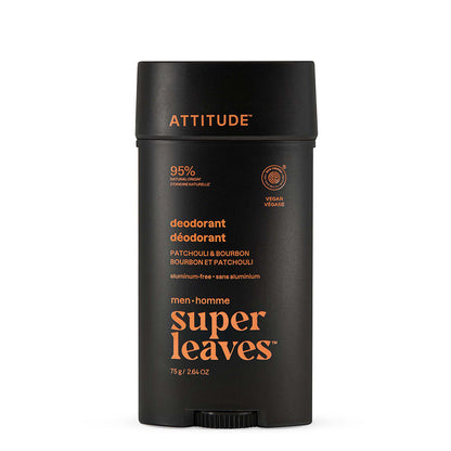 Super leaves men Deodorante Patchouli & Bourbon 75 g