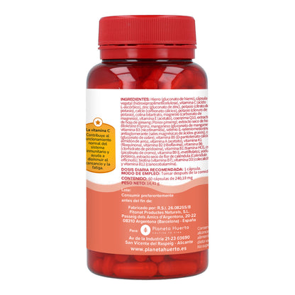 Confezione da 2 Multivitamin Complex Planeta Huerto 60 capsule