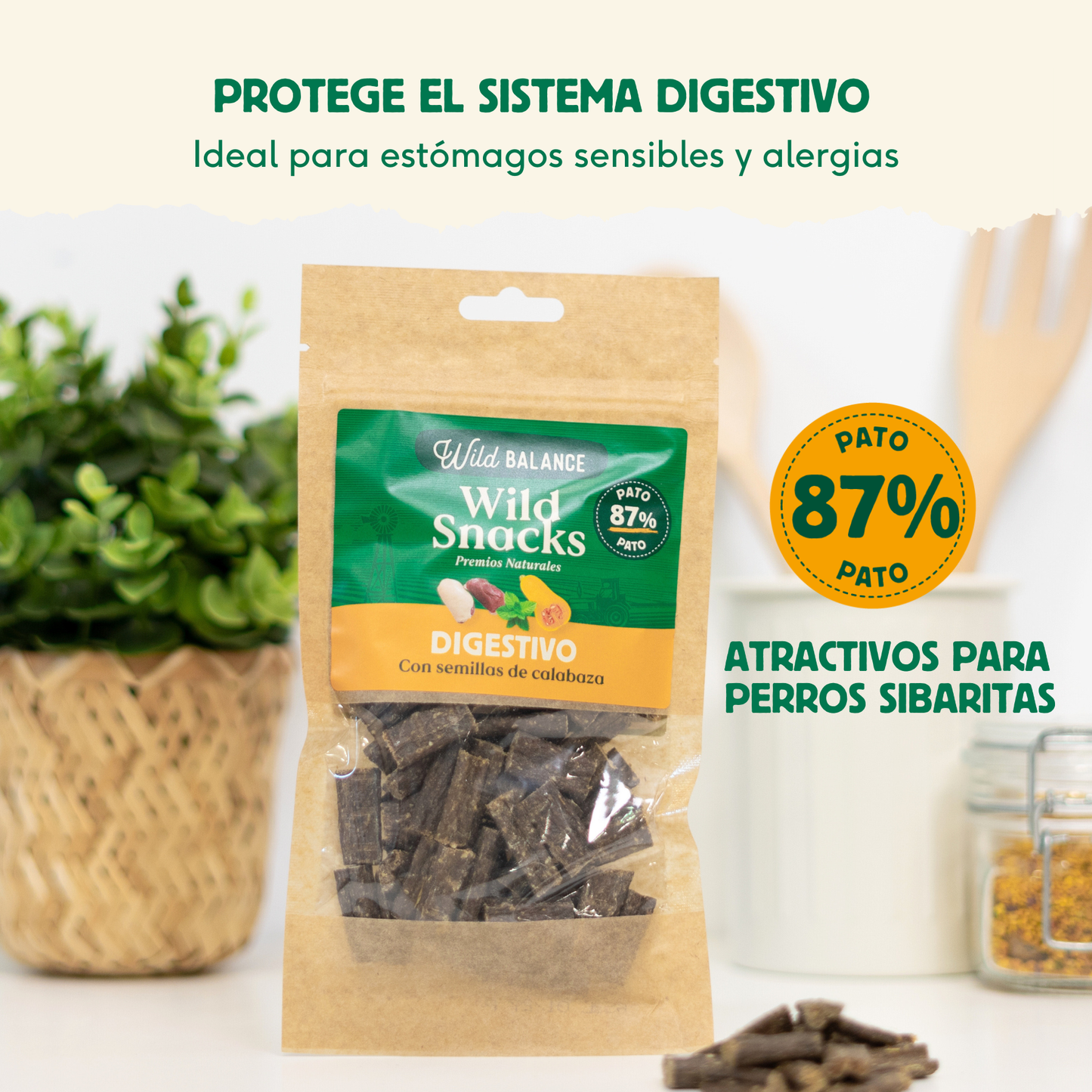 Wild Snacks Digestivo Semi di zucca Wild Balance