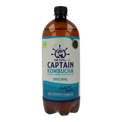Biologische kombuchadrank Captain Kombucha 1 L