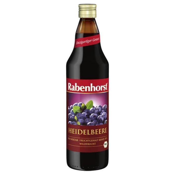 Bio-Heidelbeersaft Rabenhorst, 330 ml