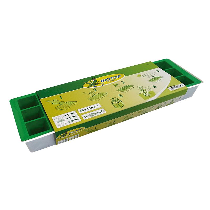 Zestaw do sadzenia 27 doniczek okiennych Biotop