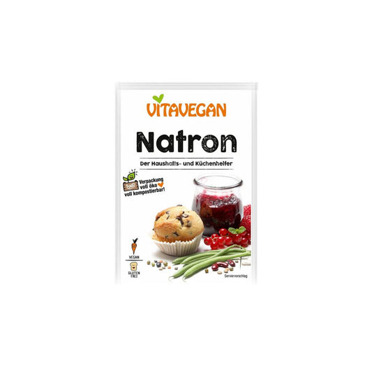 Bicarbonato di sodio (natron) s/g Biovegan Nuova versione su 20 g