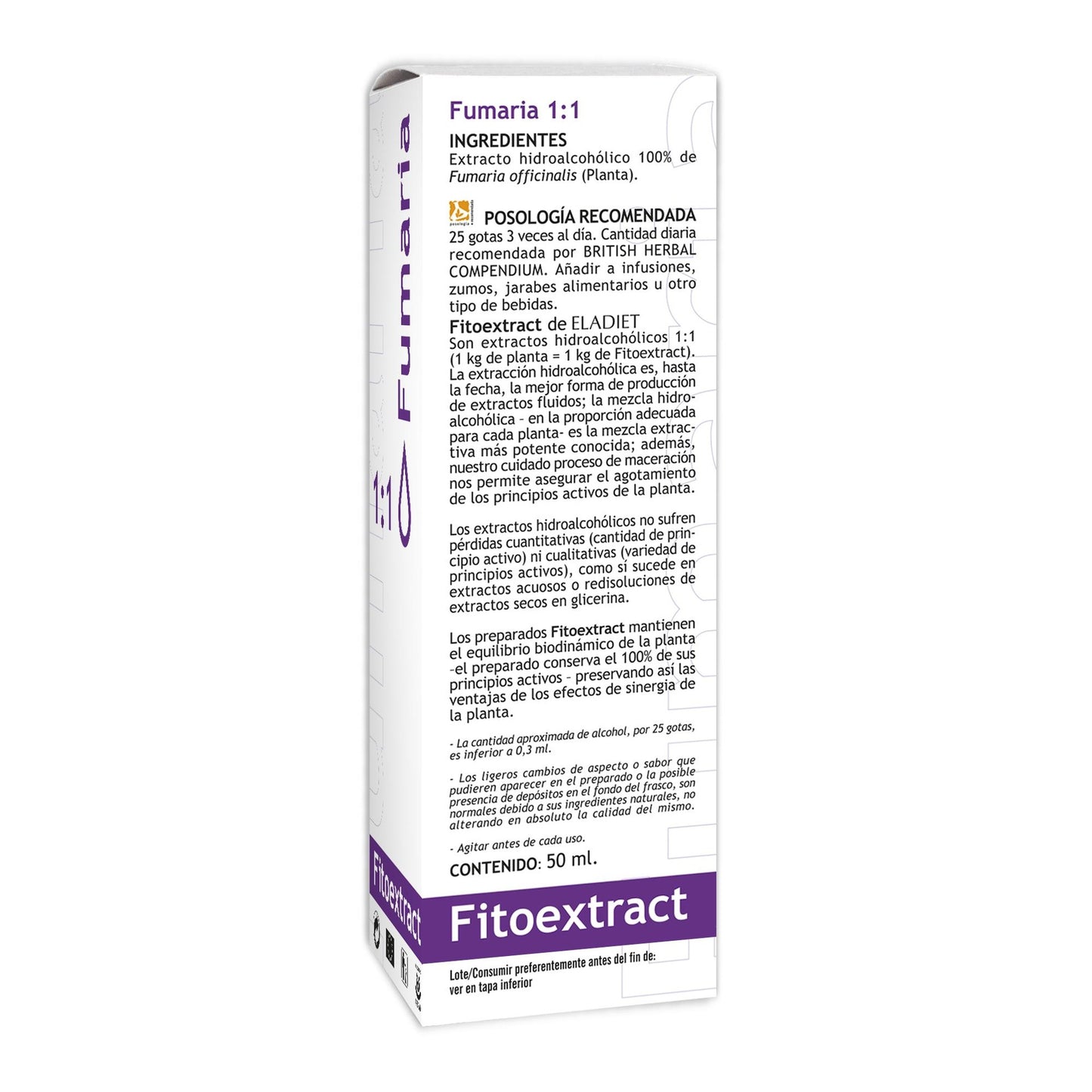 Fitoestratto Fumaria Eladiet 50 ml