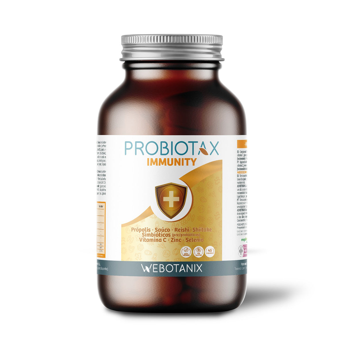 Probiotax Immunity Défenses WeBotanix 45 gélules