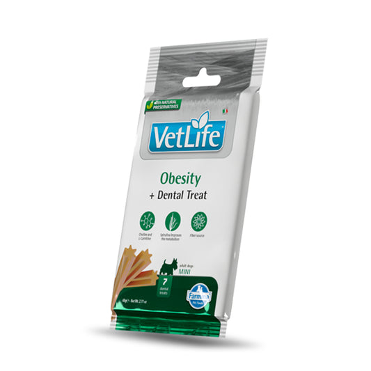 Treat vet life nat dog obesity adult mini, Farmina, 60 g