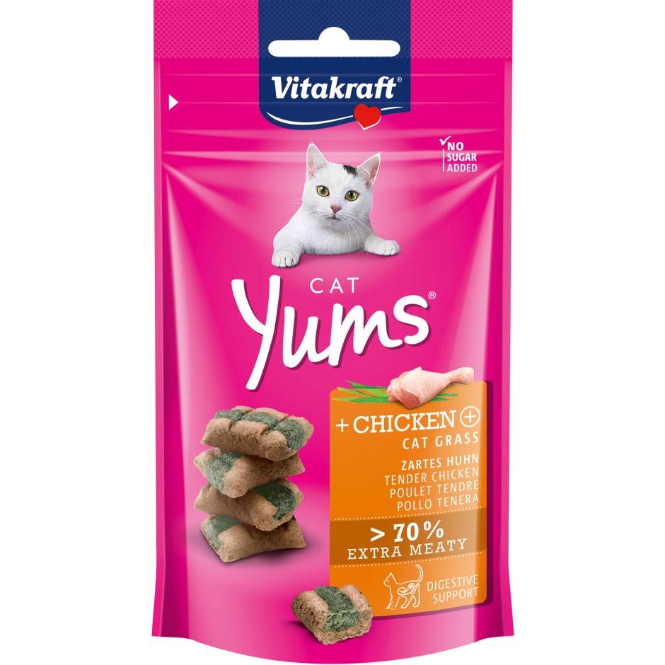 Vitakraft Cat Yums Kyckling med kattmynta 40 g