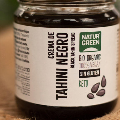 Tahin di sesamo nero Naturgreen 180 g