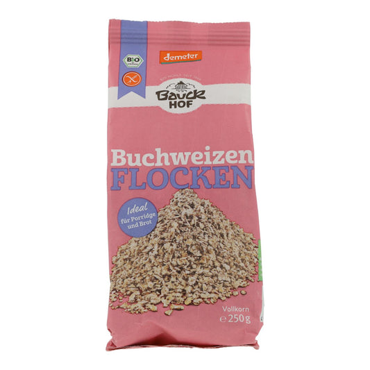 Płatki gryczane bezglutenowe Bauckhof 250 g
