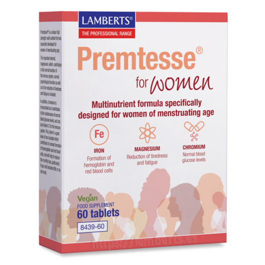 Multivitamines Premtesse pour femmes en âge de procréer Lamberts 60 comprimés