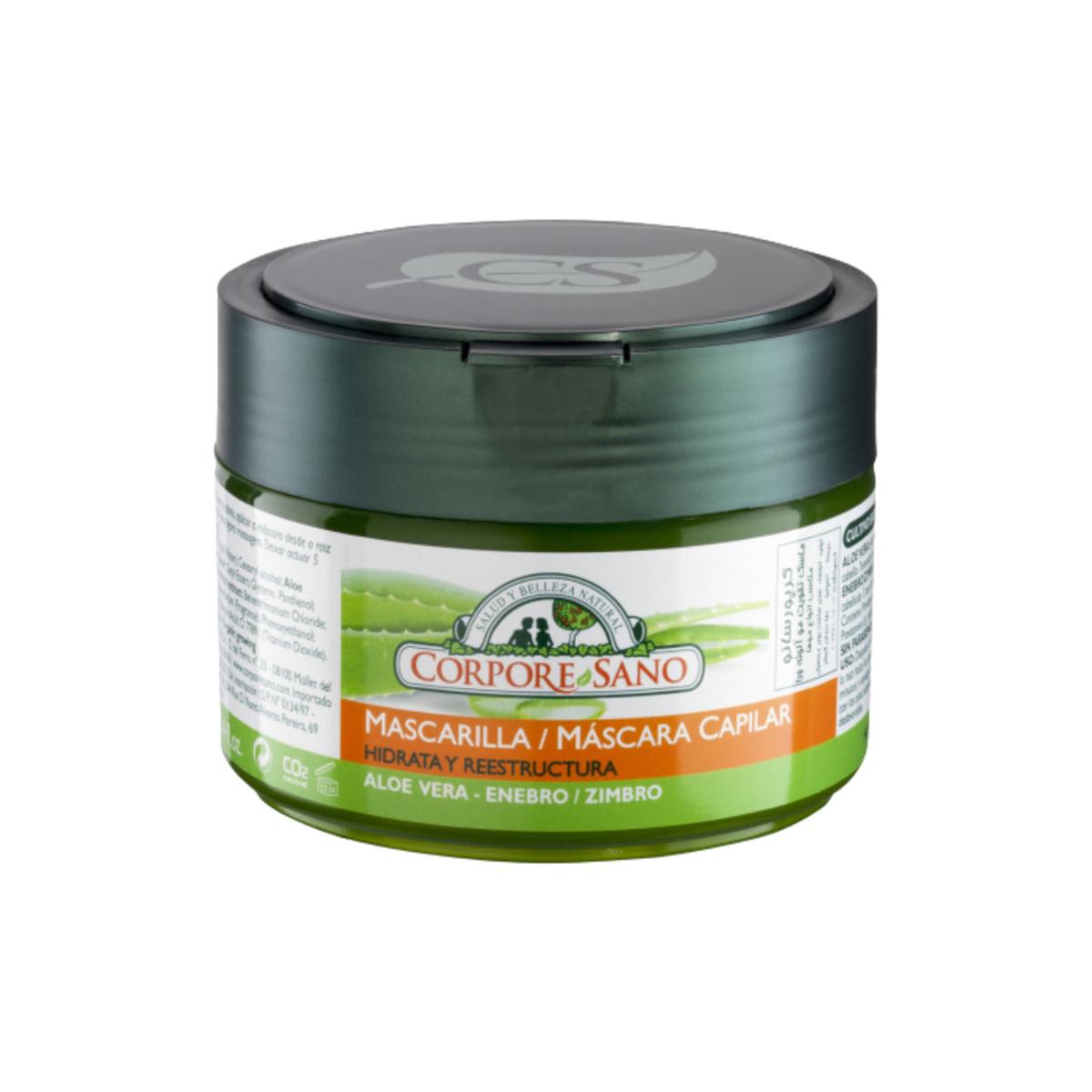 Reparerande hårinpackning med aloe vera och enbärsextrakt, Corpore Sano 250 ml
