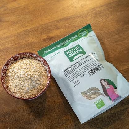Flocons de quinoa royal bio sans gluten NaturGreen 200 g