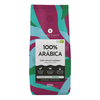 100% Arabica Planet Orchard Eco caffè macinato 250 g