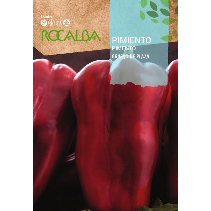 Gruboziarniste nasiona papryki Plaza