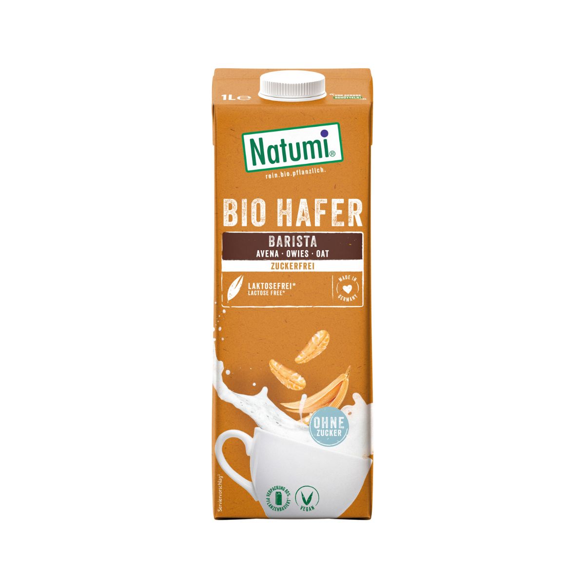 Napój owsiany Barista bez cukru BIO Natumi 1 l