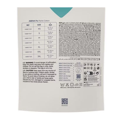 Fix Pants Cotton incontinence pads Abena Size Lm 3 pcs