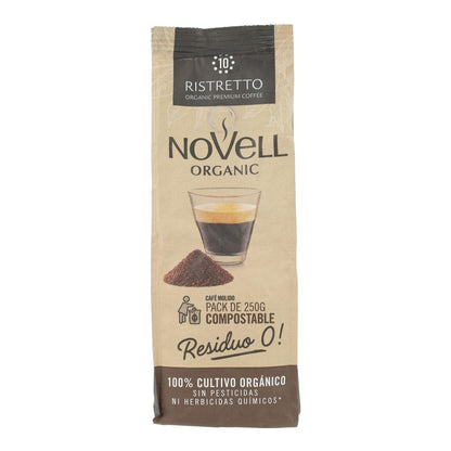 Gemalen koffie eco  Ristretto 250 g