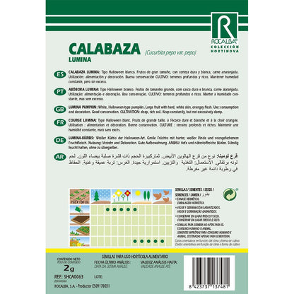 Semi di zucca Lumina