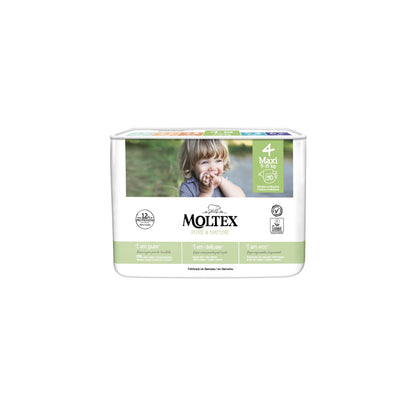 Pannolini Moltex Pure & Nature T4 (9-15 kg),  50 pezzi