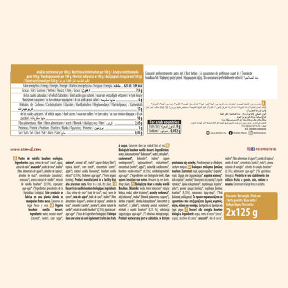 Ecomil Dream Bio Vanille-Dessert, 2 Packungen à 125 g