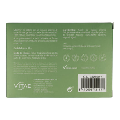 Oliovita 700 mg Vitae, 60 capsules