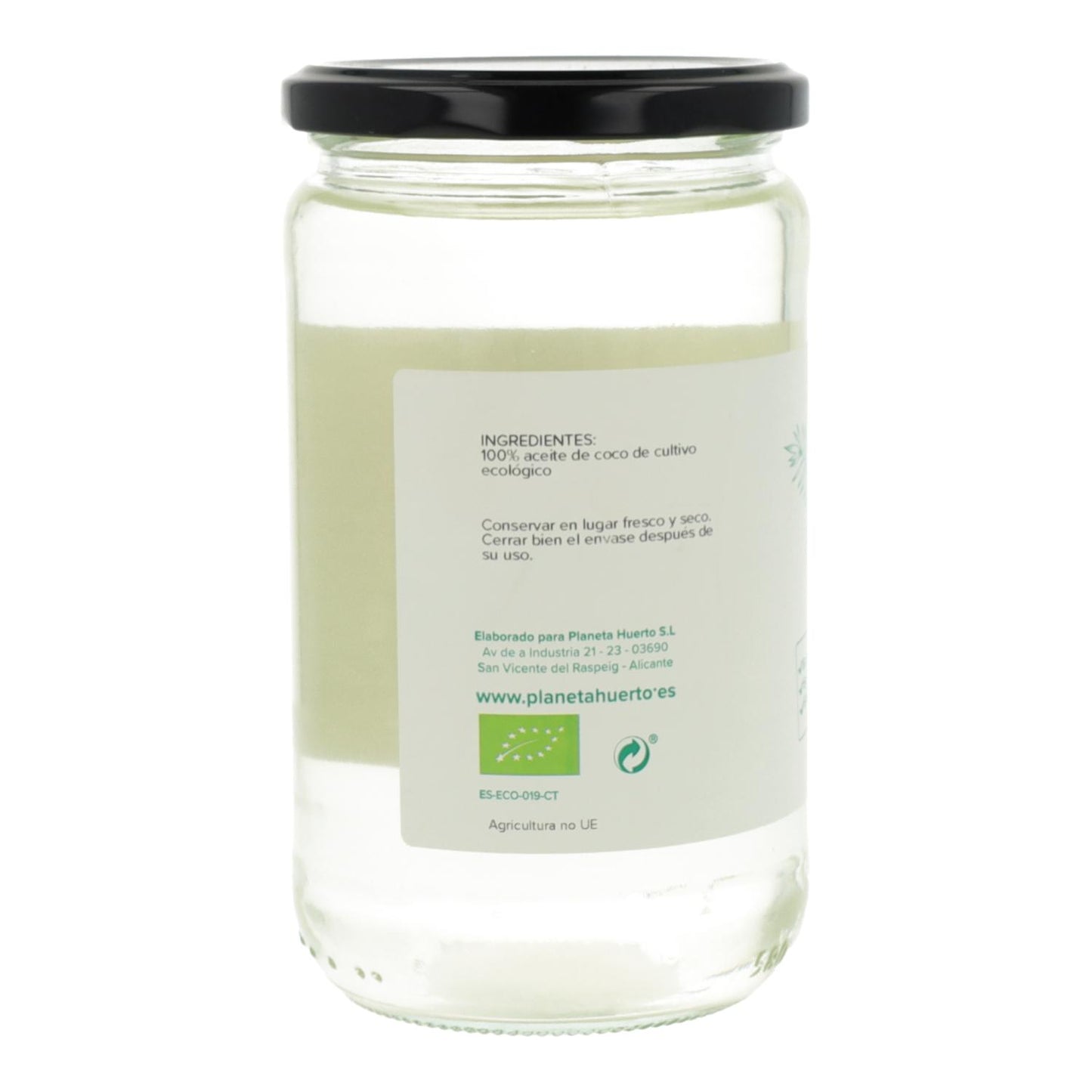 2er-Pack desodoriertes Kokosöl ECO Planeta Huerto 500 ml