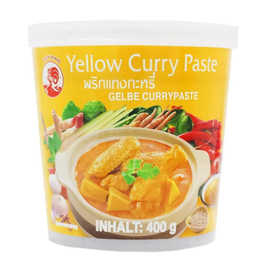 Pasta de Curry, amarilla Cock 400 g