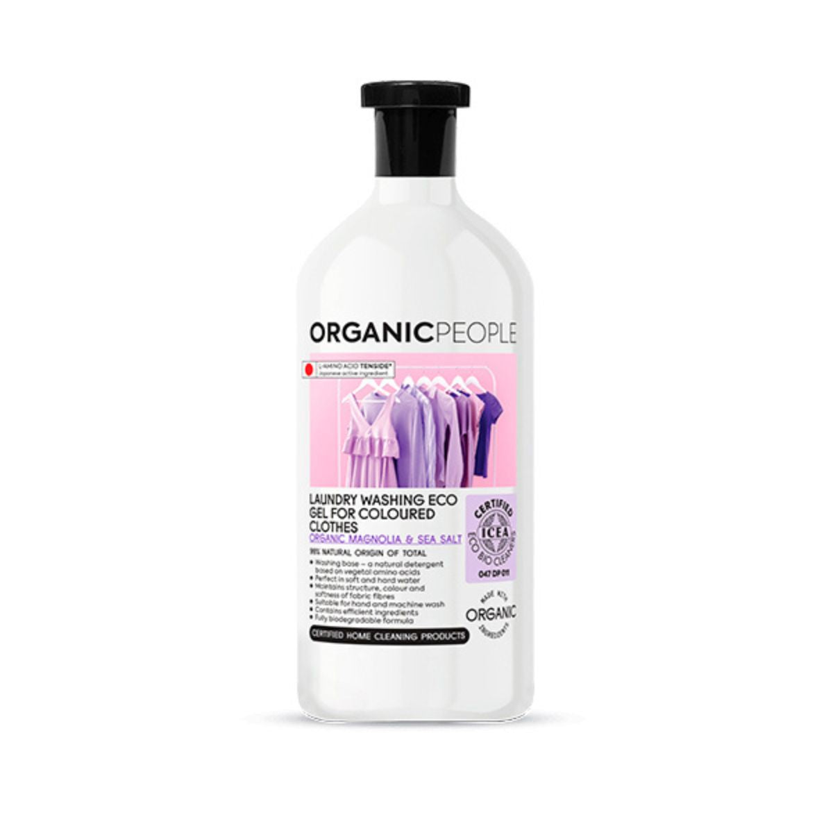 Detergente liquido ECO Magnolia biologica e sale marino, Organic People, 1000 ml