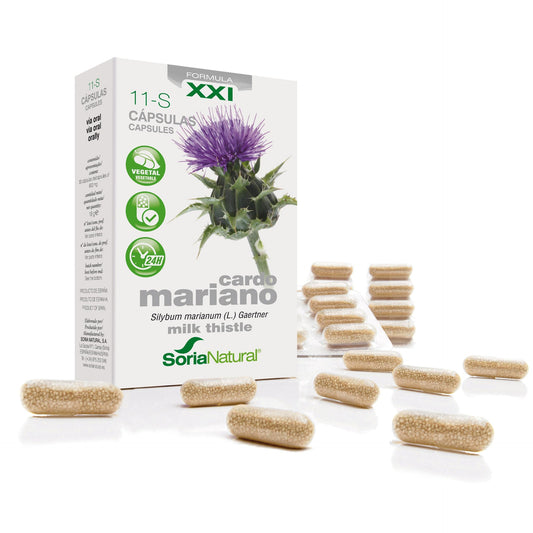 11-S Mariadistel Soria Natural Caps, langdurige afgifte