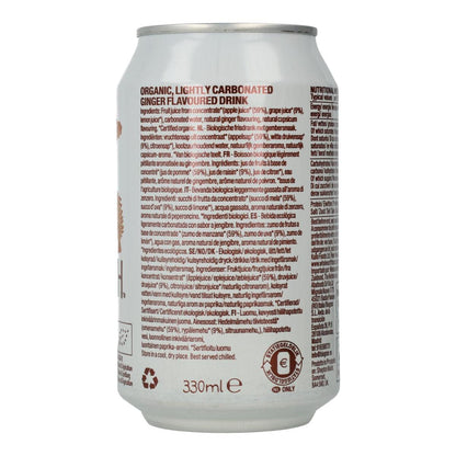 6er-Pack Whole Earth Ingwer-Erfrischungsgetränk 330 ml