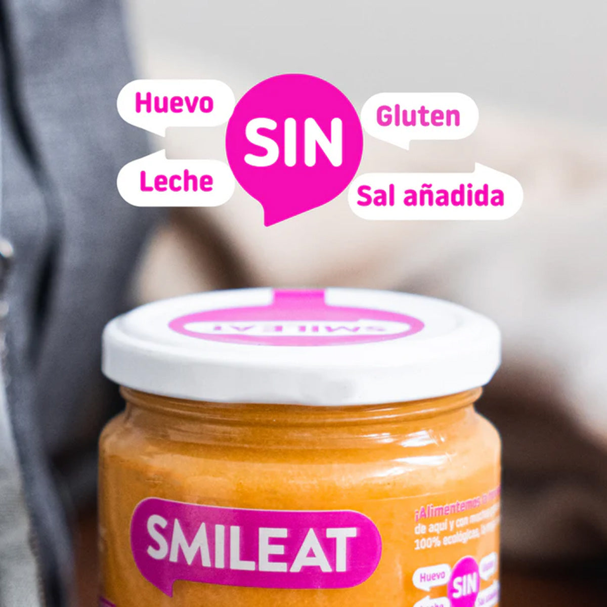 Pakket 12x biologisch potje kalkoen en groenten +6 maanden Smileat, 230 g