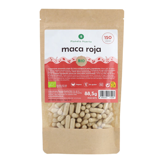 Bio Rote Maca Bio Rote Maca Planeta Huerto 150 Kapseln