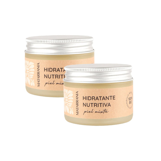 Confezione da 2 idratanti per pelli miste Bio Matarrania 30 ml