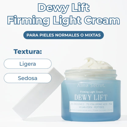 CREMA GIORNO RASSODANTE DEWY LIFT LIGHT - PELLE NORMALE-MISTA CON 2% DI ESOSOMI 50 ML