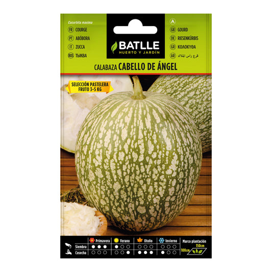 Graines de courge Cabello de ángel sel. Pâtissière Batlle