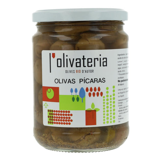 Olives Picaras Olivateria 225 g Bio