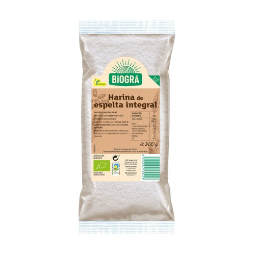 Vollkorn-Dinkelmehl Biográ 500 g