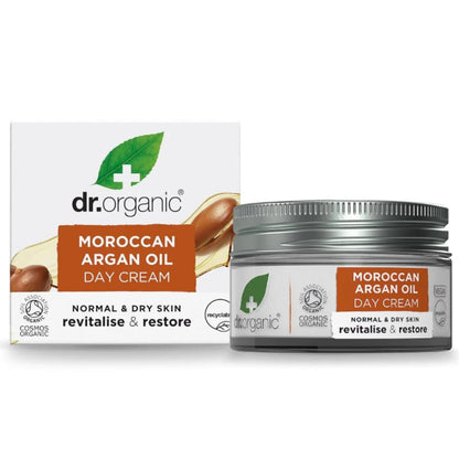 Presentförpackning med ansiktsprodukter Arganolja Dr. Organic