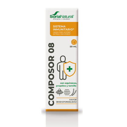 3-pack Composor 8 Siglo XXI Echina Soria Natural, 50 ml