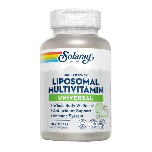 UNIVERSAL LIPOSOMAL MULTIVITAMIN - Solaray 60 VEGCAPS S